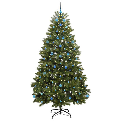 Albero di Natale artificiale Verde 240 cm PVC e Metallo