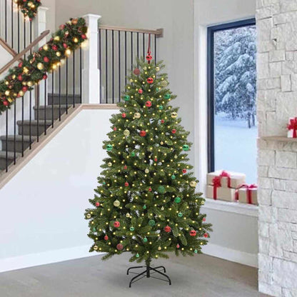 Albero di Natale artificiale Verde 240 cm PVC e Metallo