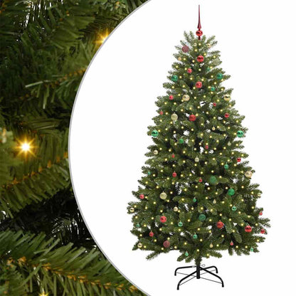 Albero di Natale artificiale Verde 240 cm PVC e Metallo