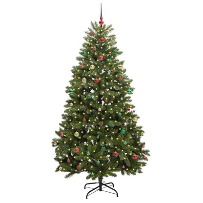 Albero di Natale artificiale Verde 240 cm PVC e Metallo