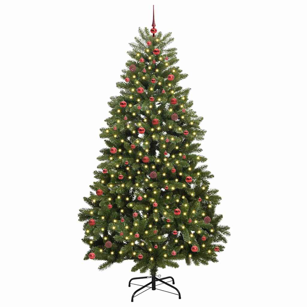 Albero di Natale artificiale Verde 270 cm PVC e Metallo