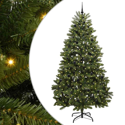 Albero di Natale artificiale Verde 270 cm PVC e Metallo