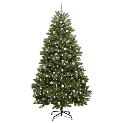 Albero di Natale artificiale Verde 270 cm PVC e Metallo