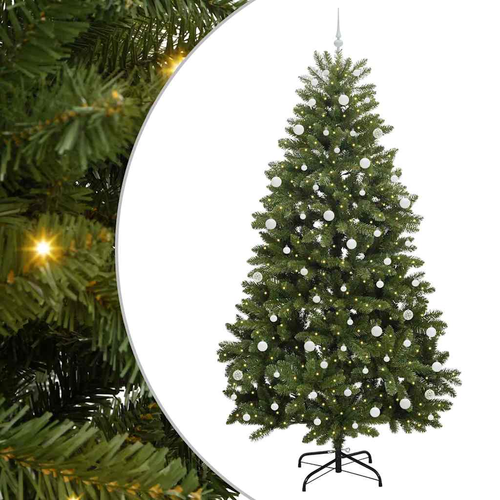 Albero di Natale artificiale Verde 270 cm PVC e Metallo