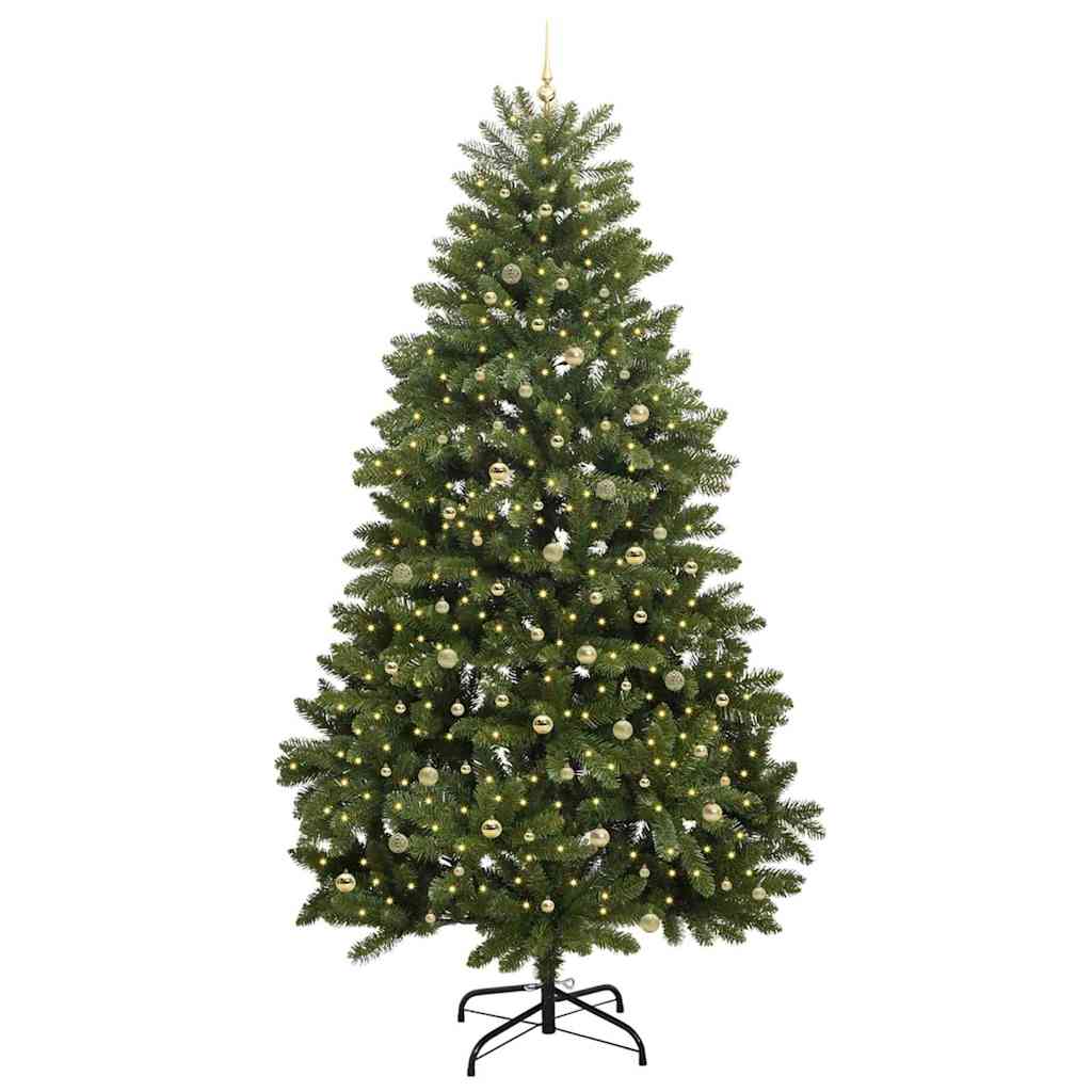 Albero di Natale artificiale Verde 270 cm PVC e Metallo