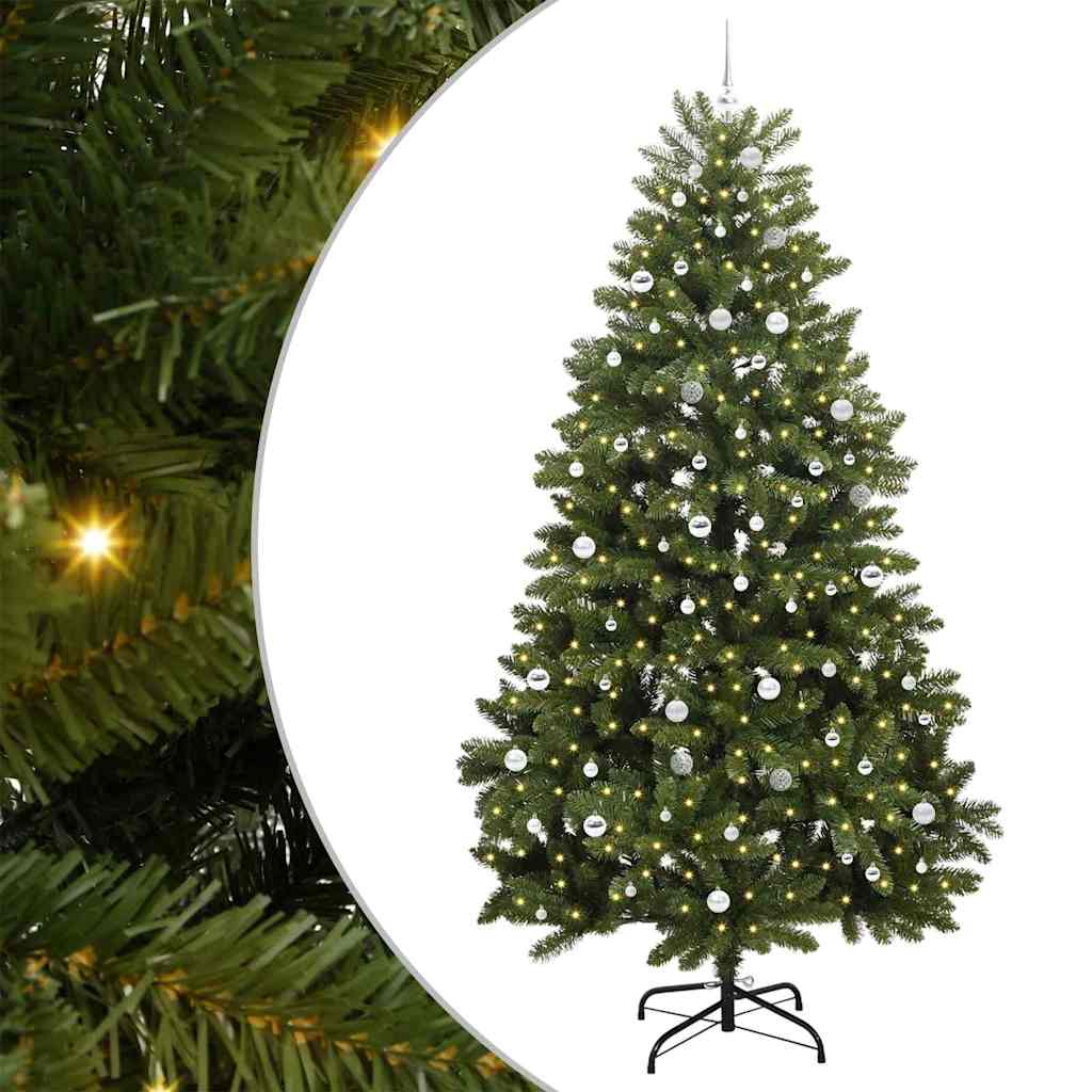Albero di Natale artificiale Verde 270 cm PVC e Metallo