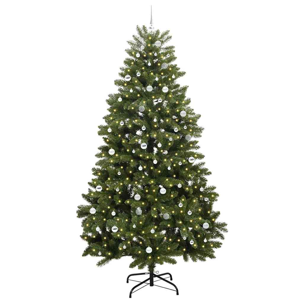 Albero di Natale artificiale Verde 270 cm PVC e Metallo