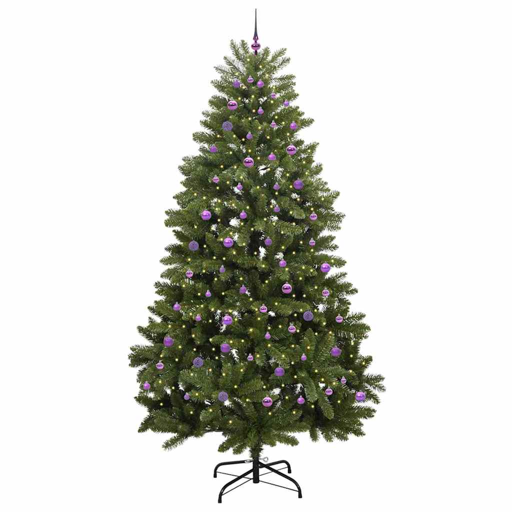 Albero di Natale artificiale Verde 270 cm PVC e Metallo