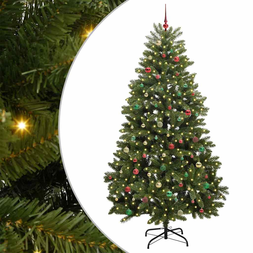 Albero di Natale artificiale Verde 270 cm PVC e Metallo