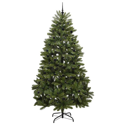 Albero di Natale Artificiale con Rami Pieghevoli 300 cm 300 LED