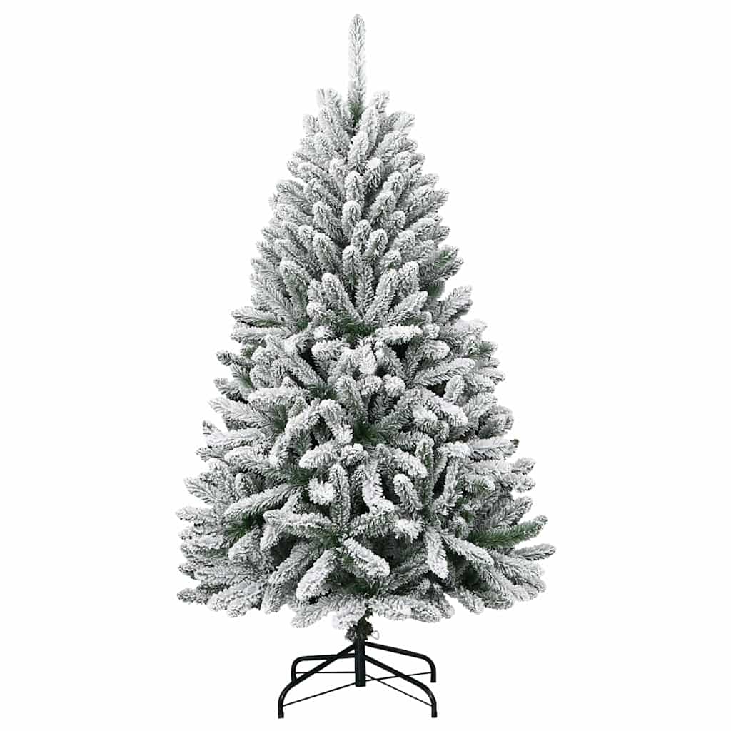 Albero di Natale artificiale con 150 LED Verde e Bianco 120 cm