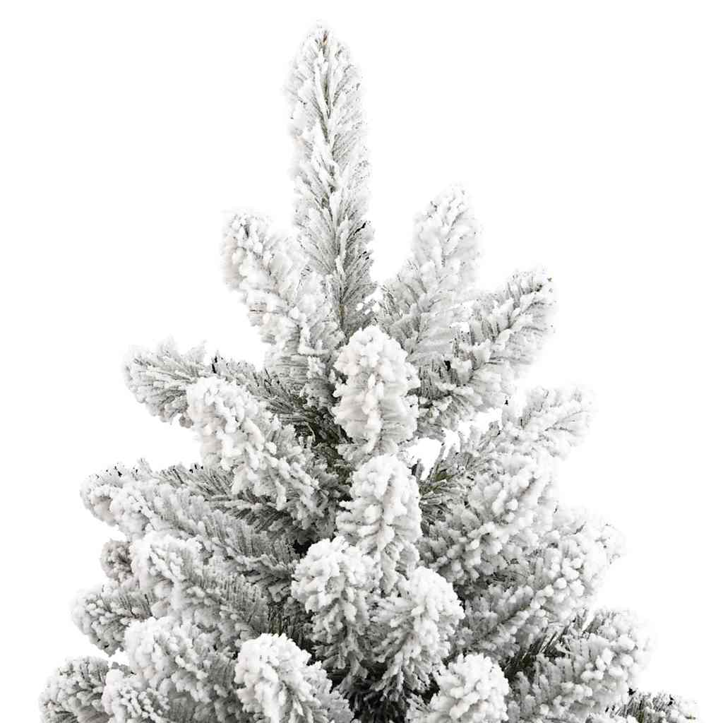 Albero di Natale artificiale con 300 LED Verde e Bianco 180 cm | homemem39