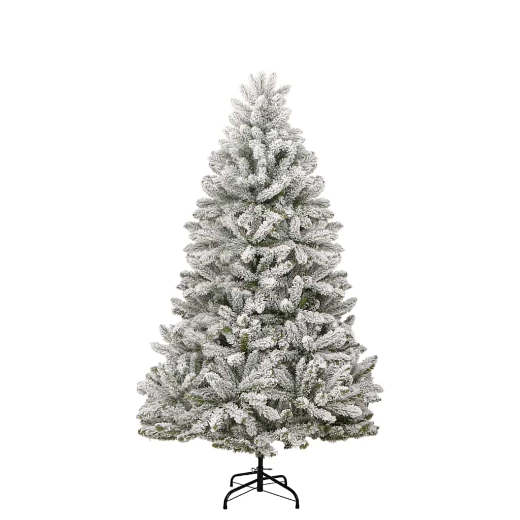 Albero di Natale artificiale con 300 LED Verde e Bianco 210 cm