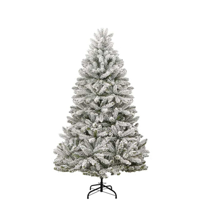 Albero di Natale artificiale con 300 LED Verde e Bianco 210 cm