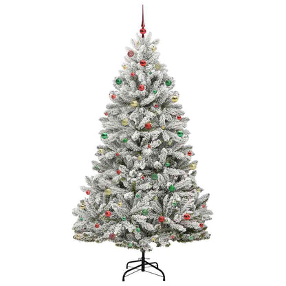 Albero di Natale artificiale con 300 LED Verde e Bianco 240 cm
