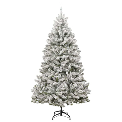 Albero di Natale artificiale con 300 LED Verde e Bianco 270 cm
