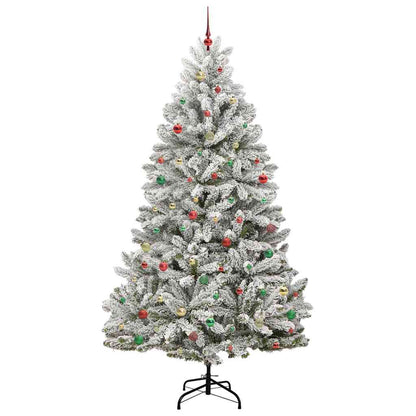 Albero di Natale artificiale con 300 LED Verde e Bianco 270 cm
