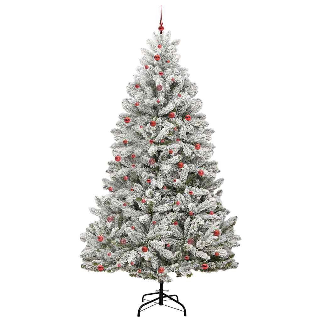 Albero di Natale artificiale con 300 LED Verde e Bianco 300 cm