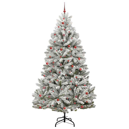Albero di Natale artificiale con 300 LED Verde e Bianco 300 cm