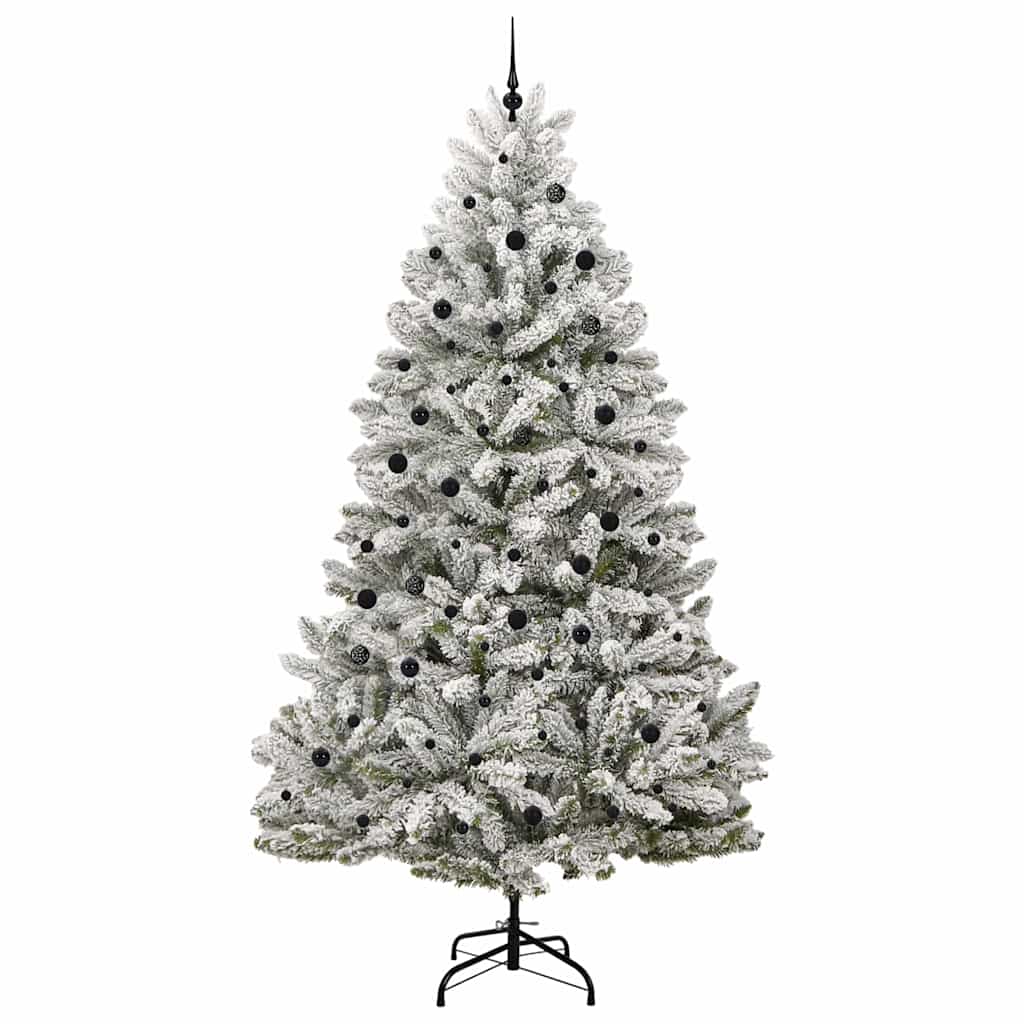 Albero di Natale artificiale con 300 LED Verde e Bianco 300 cm
