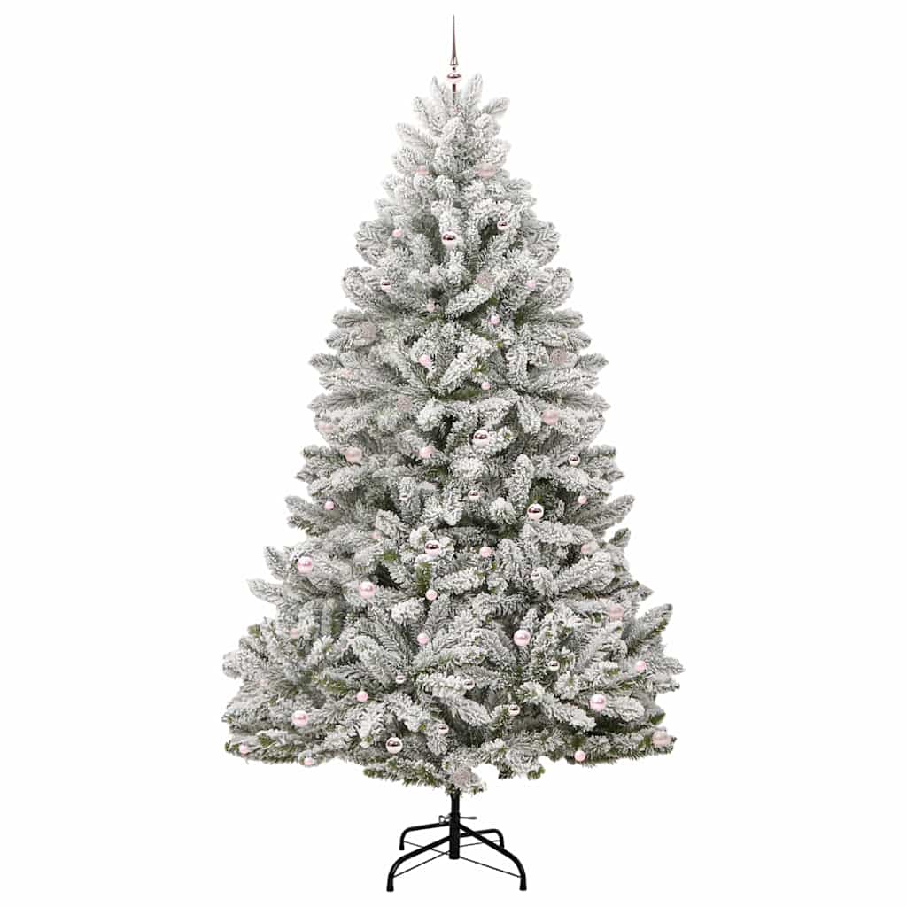 Albero di Natale artificiale con 300 LED Verde e Bianco 300 cm