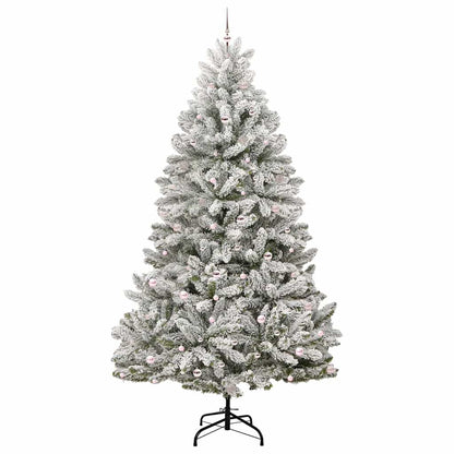 Albero di Natale artificiale con 300 LED Verde e Bianco 300 cm
