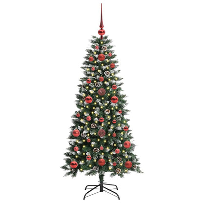 Albero di Natale artificiale con 150 LED Verde 50 x 50 x 120 cm