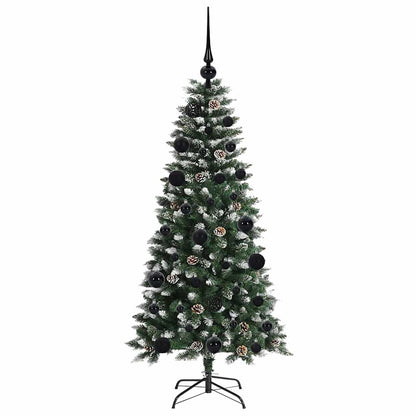 Albero di Natale artificiale con 150 LED Verde 55 x 55 x 120 cm
