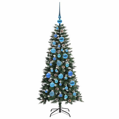 Albero di Natale artificiale con 150 LED Verde 50 x 50 x 120 cm