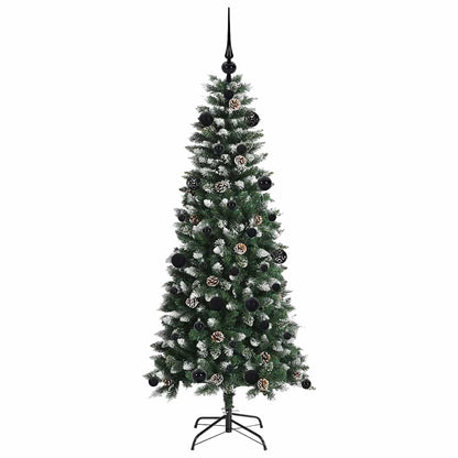 Albero di Natale artificiale con 150 LED Verde 66 x 66 x 150 cm