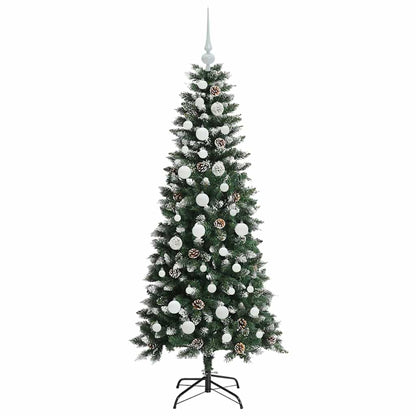 Albero di Natale artificiale con 150 LED Verde 66 x 66 x 150 cm