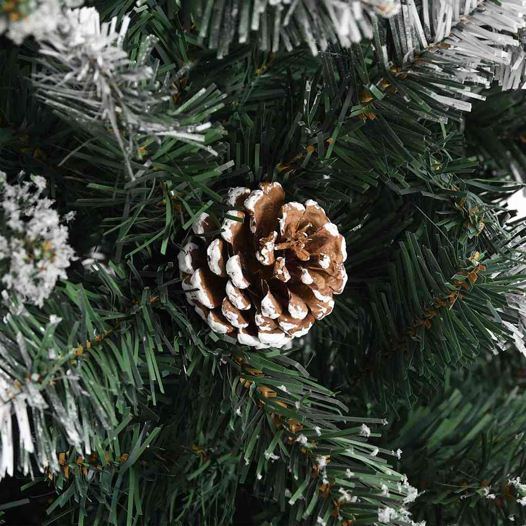 Albero di Natale artificiale con 150 LED Verde 150 cm | homemem39
