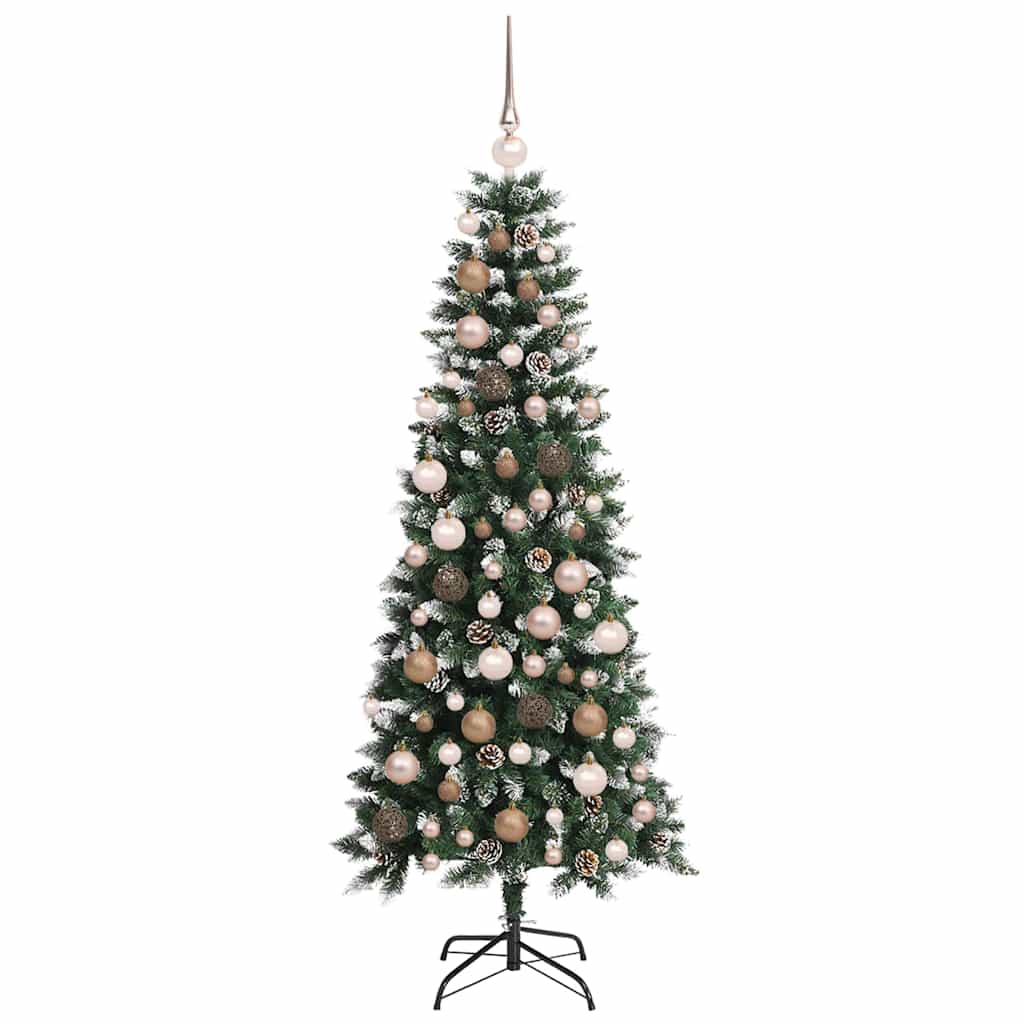 Albero di Natale artificiale con 300 LED Verde 76 x 76 x 180 cm