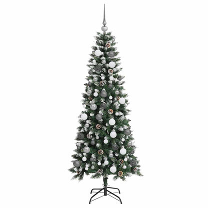 Albero di Natale artificiale con 300 LED Verde 76 x 76 x 180 cm