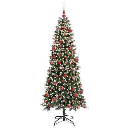 Albero di Natale artificiale con 300 LED Verde 76 x 76 x 180 cm