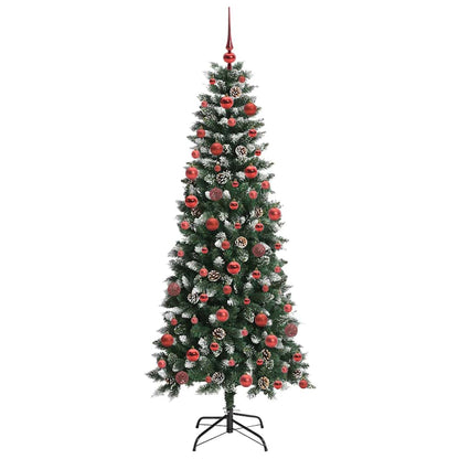 Albero di Natale artificiale con 300 LED Verde 76 x 76 x 180 cm