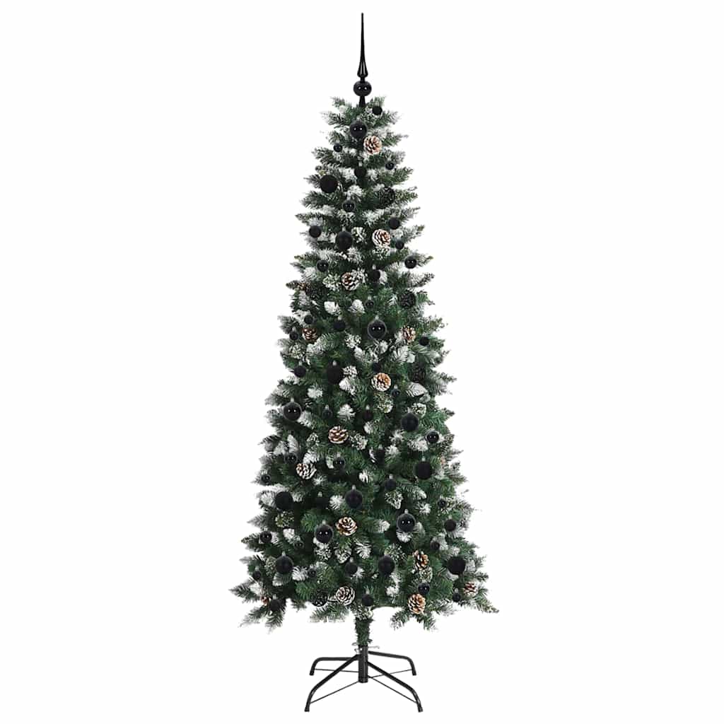 Albero di Natale artificiale con 300 LED Verde 76 x 76 x 180 cm