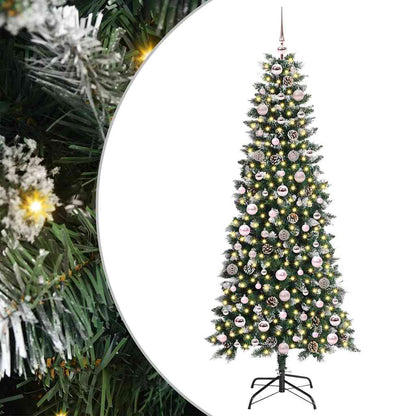 Albero di Natale artificiale con 300 LED Verde 76 x 76 x 180 cm