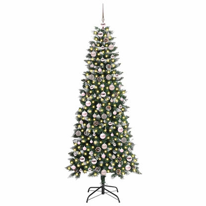 Albero di Natale artificiale con 300 LED Verde 76 x 76 x 180 cm