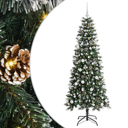 Albero di Natale artificiale con 300 LED Verde 76 x 76 x 180 cm