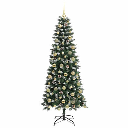 Albero di Natale artificiale con 300 LED Verde 76 x 76 x 180 cm