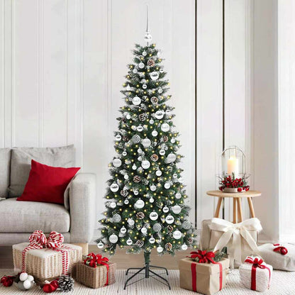 Albero di Natale artificiale con 300 LED Verde 76 x 76 x 180 cm