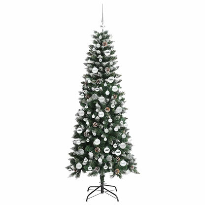 Albero di Natale artificiale con 300 LED Verde 76 x 76 x 180 cm