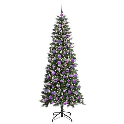 Albero di Natale artificiale con 300 LED Verde 76 x 76 x 180 cm