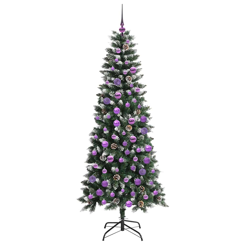 Albero di Natale artificiale con 300 LED Verde 76 x 76 x 180 cm
