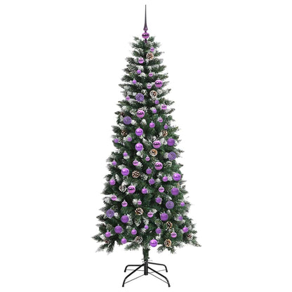 Albero di Natale artificiale con 300 LED Verde 76 x 76 x 180 cm