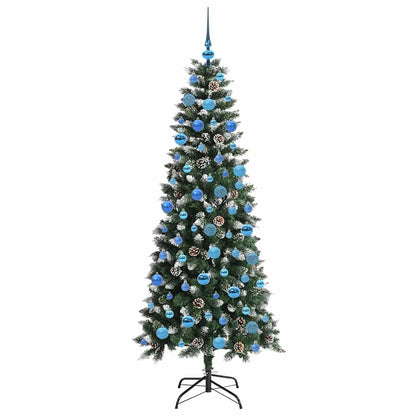 Albero di Natale artificiale con 300 LED Verde 76 x 76 x 180 cm