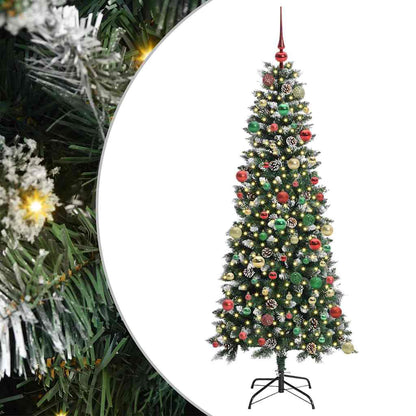 Albero di Natale artificiale con 300 LED Verde 76 x 76 x 180 cm