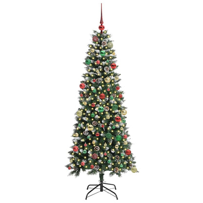 Albero di Natale artificiale con 300 LED Verde 76 x 76 x 180 cm