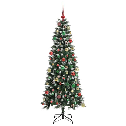 Albero di Natale artificiale con 300 LED Verde 76 x 76 x 180 cm